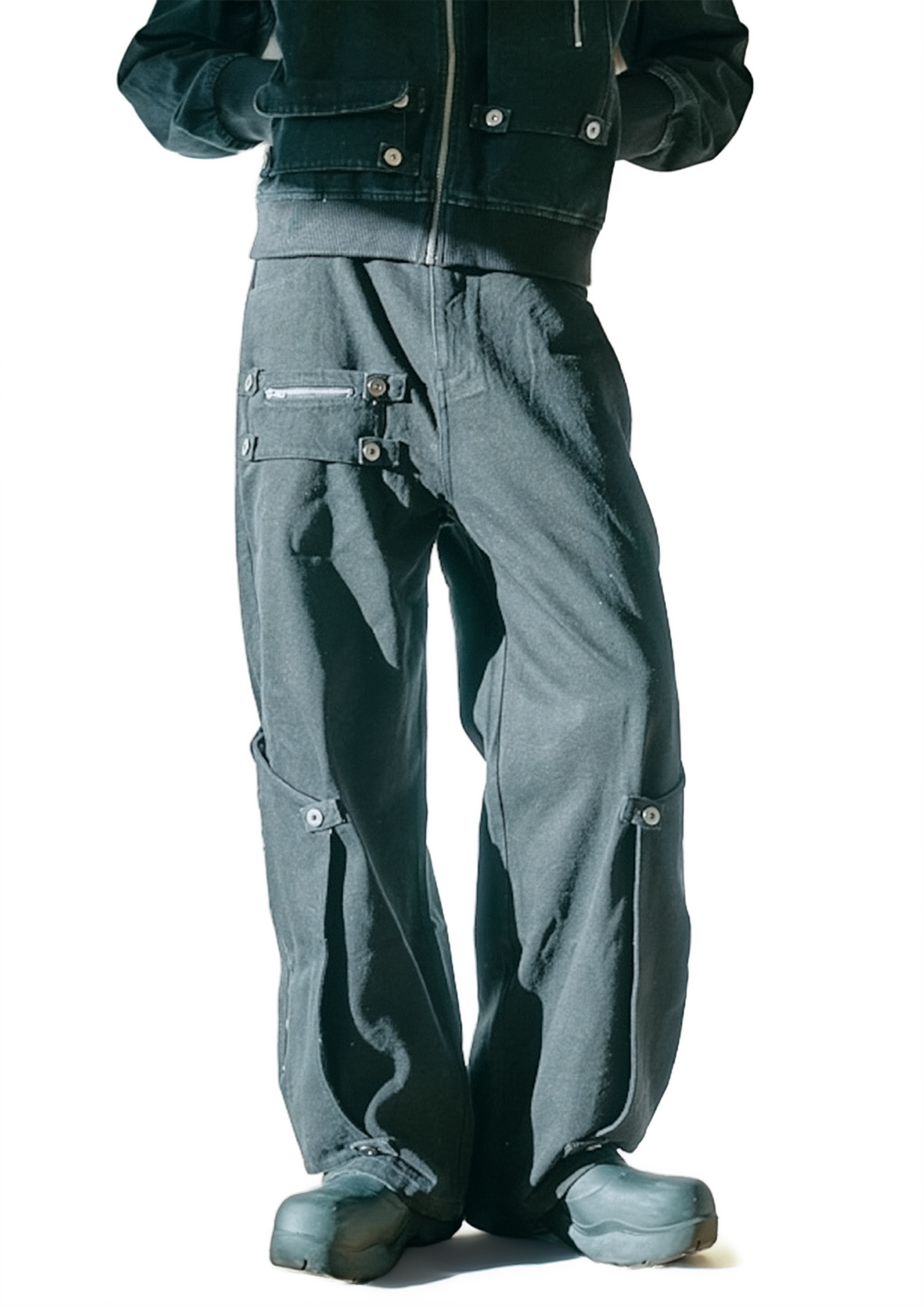 Convertible Pocket Denim Pants – FLOW AUTHOR RATION
