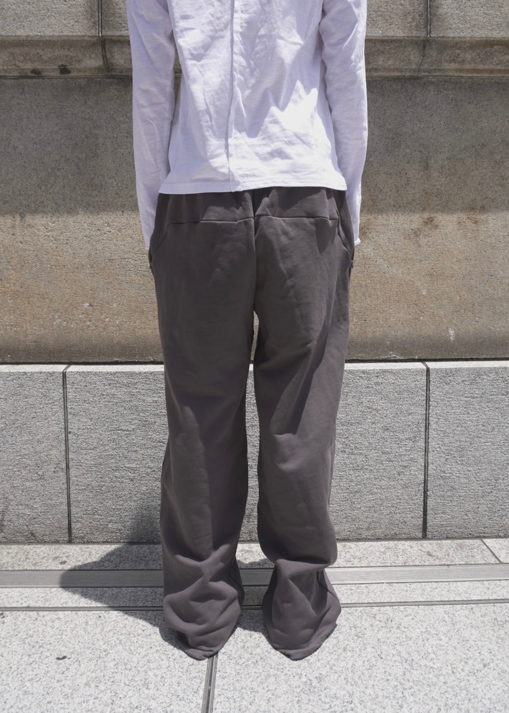 TROUSERS-03/STONE GREY